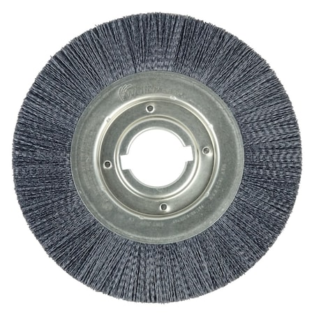 Weiler Burr-Rx 10" Crimped Filament Wheel Brush, .055/80CG Fill, 2" 86131